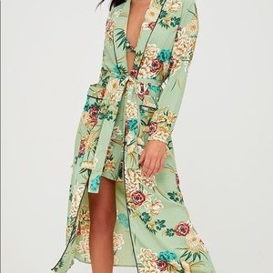 PLT Floral Duster